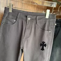 Cheap Chrome Hearts Jeans For Men #1376345 Replica Wholesale [$48.00 USD] [ITEM#1376345] on Replica Chrome Hearts Jeans