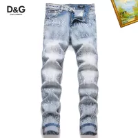 Cheap Dolce &amp; Gabbana D&amp;G Jeans For Men #1376377 Replica Wholesale [$48.00 USD] [ITEM#1376377] on Replica Dolce &amp; Gabbana D&amp;G Jeans