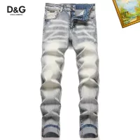 Cheap Dolce &amp; Gabbana D&amp;G Jeans For Men #1376380 Replica Wholesale [$48.00 USD] [ITEM#1376380] on Replica Dolce &amp; Gabbana D&amp;G Jeans