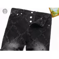 Cheap Chrome Hearts Jeans For Men #1376387 Replica Wholesale [$48.00 USD] [ITEM#1376387] on Replica Chrome Hearts Jeans