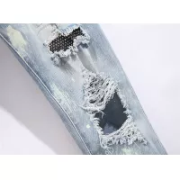 Cheap Amiri Jeans For Men #1376388 Replica Wholesale [$48.00 USD] [ITEM#1376388] on Replica Amiri Jeans