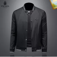 Cheap Prada Jackets Long Sleeved For Men #1376424 Replica Wholesale [$82.00 USD] [ITEM#1376424] on Replica Prada Jackets