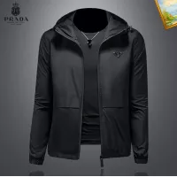 Cheap Prada Jackets Long Sleeved For Men #1376426 Replica Wholesale [$82.00 USD] [ITEM#1376426] on Replica Prada Jackets