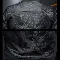 Cheap Versace Jackets Long Sleeved For Men #1376445 Replica Wholesale [$82.00 USD] [ITEM#1376445] on Replica Versace Jackets
