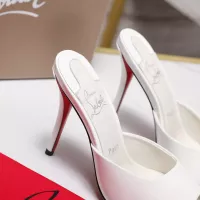 Cheap Christian Louboutin CL Slippers For Women #1376527 Replica Wholesale [$105.00 USD] [ITEM#1376527] on Replica Christian Louboutin CL Slippers