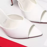 Cheap Christian Louboutin CL Slippers For Women #1376527 Replica Wholesale [$105.00 USD] [ITEM#1376527] on Replica Christian Louboutin CL Slippers