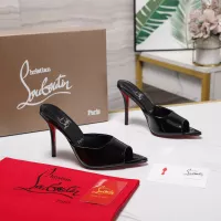 Cheap Christian Louboutin CL Slippers For Women #1376528 Replica Wholesale [$105.00 USD] [ITEM#1376528] on Replica Christian Louboutin CL Slippers