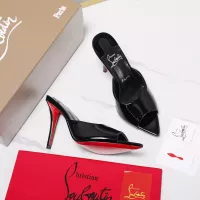 Cheap Christian Louboutin CL Slippers For Women #1376528 Replica Wholesale [$105.00 USD] [ITEM#1376528] on Replica Christian Louboutin CL Slippers