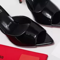 Cheap Christian Louboutin CL Slippers For Women #1376528 Replica Wholesale [$105.00 USD] [ITEM#1376528] on Replica Christian Louboutin CL Slippers