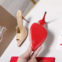 Cheap Christian Louboutin CL Slippers For Women #1376529 Replica Wholesale [$105.00 USD] [ITEM#1376529] on Replica Christian Louboutin CL Slippers
