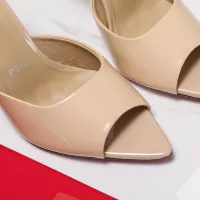 Cheap Christian Louboutin CL Slippers For Women #1376529 Replica Wholesale [$105.00 USD] [ITEM#1376529] on Replica Christian Louboutin CL Slippers