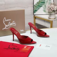 Cheap Christian Louboutin CL Slippers For Women #1376532 Replica Wholesale [$105.00 USD] [ITEM#1376532] on Replica Christian Louboutin CL Slippers