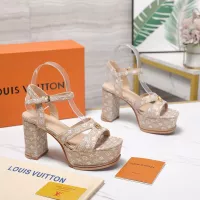 Cheap Louis Vuitton Sandal For Women #1376541 Replica Wholesale [$108.00 USD] [ITEM#1376541] on Replica Louis Vuitton Sandal