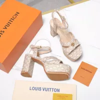Cheap Louis Vuitton Sandal For Women #1376541 Replica Wholesale [$108.00 USD] [ITEM#1376541] on Replica Louis Vuitton Sandal
