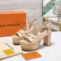 Cheap Louis Vuitton Sandal For Women #1376542 Replica Wholesale [$108.00 USD] [ITEM#1376542] on Replica Louis Vuitton Sandal