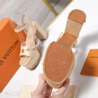 Cheap Louis Vuitton Sandal For Women #1376542 Replica Wholesale [$108.00 USD] [ITEM#1376542] on Replica Louis Vuitton Sandal