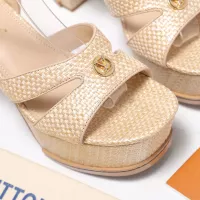 Cheap Louis Vuitton Sandal For Women #1376542 Replica Wholesale [$108.00 USD] [ITEM#1376542] on Replica Louis Vuitton Sandal