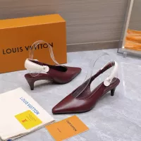 Cheap Louis Vuitton Sandal For Women #1376554 Replica Wholesale [$122.00 USD] [ITEM#1376554] on Replica Louis Vuitton Sandal