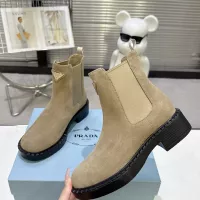 Cheap Prada Boots For Women #1376565 Replica Wholesale [$115.00 USD] [ITEM#1376565] on Replica Prada Boots