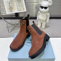 Cheap Prada Boots For Women #1376566 Replica Wholesale [$115.00 USD] [ITEM#1376566] on Replica Prada Boots
