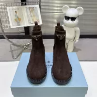 Cheap Prada Boots For Women #1376567 Replica Wholesale [$115.00 USD] [ITEM#1376567] on Replica Prada Boots
