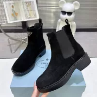Cheap Prada Boots For Women #1376568 Replica Wholesale [$115.00 USD] [ITEM#1376568] on Replica Prada Boots