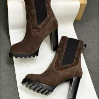 Cheap Louis Vuitton Boots For Women #1376570 Replica Wholesale [$128.00 USD] [ITEM#1376570] on Replica Louis Vuitton Boots