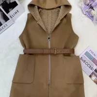 Cheap Prada Coat Sleeveless For Women #1376596 Replica Wholesale [$323.97 USD] [ITEM#1376596] on Replica Prada Coat