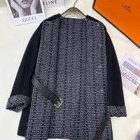 Cheap Prada Coat Long Sleeved For Women #1376599 Replica Wholesale [$350.41 USD] [ITEM#1376599] on Replica Prada Coat