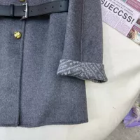 Cheap Prada Coat Long Sleeved For Women #1376601 Replica Wholesale [$350.41 USD] [ITEM#1376601] on Replica Prada Coat