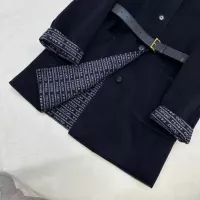 Cheap Prada Coat Long Sleeved For Women #1376604 Replica Wholesale [$350.41 USD] [ITEM#1376604] on Replica Prada Coats