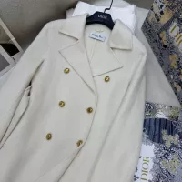 Cheap Christian Dior Coat Long Sleeved For Women #1376606 Replica Wholesale [$343.80 USD] [ITEM#1376606] on Replica Christian Dior Coats