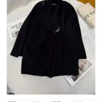 Cheap Louis Vuitton LV Coat Long Sleeved For Women #1376616 Replica Wholesale [$400.00 USD] [ITEM#1376616] on Replica Louis Vuitton LV Coat