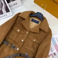 Cheap Louis Vuitton LV Coat Long Sleeved For Women #1376620 Replica Wholesale [$409.92 USD] [ITEM#1376620] on Replica Louis Vuitton LV Coat