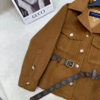Cheap Louis Vuitton LV Coat Long Sleeved For Women #1376620 Replica Wholesale [$409.92 USD] [ITEM#1376620] on Replica Louis Vuitton LV Coat
