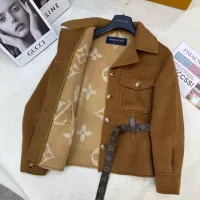 Cheap Louis Vuitton LV Coat Long Sleeved For Women #1376620 Replica Wholesale [$409.92 USD] [ITEM#1376620] on Replica Louis Vuitton LV Coat