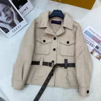 Cheap Louis Vuitton LV Coat Long Sleeved For Women #1376621 Replica Wholesale [$409.92 USD] [ITEM#1376621] on Replica Louis Vuitton LV Coat