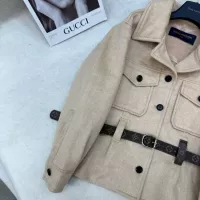 Cheap Louis Vuitton LV Coat Long Sleeved For Women #1376621 Replica Wholesale [$409.92 USD] [ITEM#1376621] on Replica Louis Vuitton LV Coat
