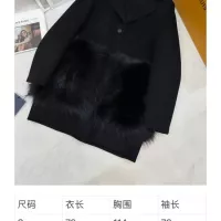 Cheap Louis Vuitton LV Coat Long Sleeved For Women #1376622 Replica Wholesale [$409.92 USD] [ITEM#1376622] on Replica Louis Vuitton LV Coat
