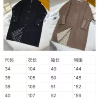Cheap Louis Vuitton LV Coat Long Sleeved For Women #1376626 Replica Wholesale [$409.92 USD] [ITEM#1376626] on Replica Louis Vuitton LV Coat