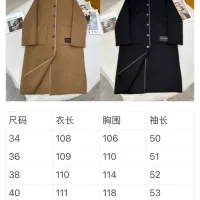 Cheap Louis Vuitton LV Coat Long Sleeved For Women #1376629 Replica Wholesale [$409.92 USD] [ITEM#1376629] on Replica Louis Vuitton LV Coat