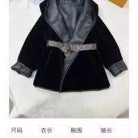 Cheap Louis Vuitton LV Coat Long Sleeved For Women #1376633 Replica Wholesale [$416.53 USD] [ITEM#1376633] on Replica Louis Vuitton LV Coat