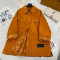 Cheap Louis Vuitton LV Coat Long Sleeved For Women #1376640 Replica Wholesale [$416.53 USD] [ITEM#1376640] on Replica Louis Vuitton LV Coat