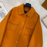 Cheap Louis Vuitton LV Coat Long Sleeved For Women #1376640 Replica Wholesale [$416.53 USD] [ITEM#1376640] on Replica Louis Vuitton LV Coat