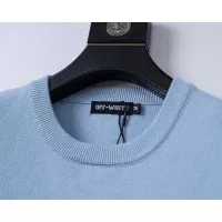 Cheap Off-White Sweaters Long Sleeved For Men #1376652 Replica Wholesale [$45.00 USD] [ITEM#1376652] on Replica Off-White Sweaters