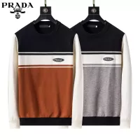 Cheap Prada Sweaters Long Sleeved For Men #1376678 Replica Wholesale [$45.00 USD] [ITEM#1376678] on Replica Prada Sweaters