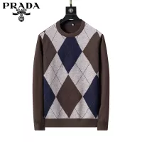 Cheap Prada Sweaters Long Sleeved For Men #1376680 Replica Wholesale [$45.00 USD] [ITEM#1376680] on Replica Prada Sweaters