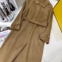 Cheap Fendi Coat Long Sleeved For Women #1376682 Replica Wholesale [$409.92 USD] [ITEM#1376682] on Replica Fendi Coats