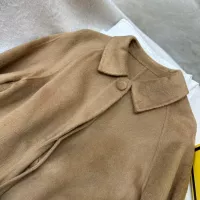 Cheap Fendi Coat Long Sleeved For Women #1376682 Replica Wholesale [$409.92 USD] [ITEM#1376682] on Replica Fendi Coats