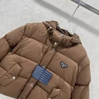 Cheap Prada Down Feather Coat Long Sleeved For Women #1376684 Replica Wholesale [$170.00 USD] [ITEM#1376684] on Replica Prada Down Feather Coat